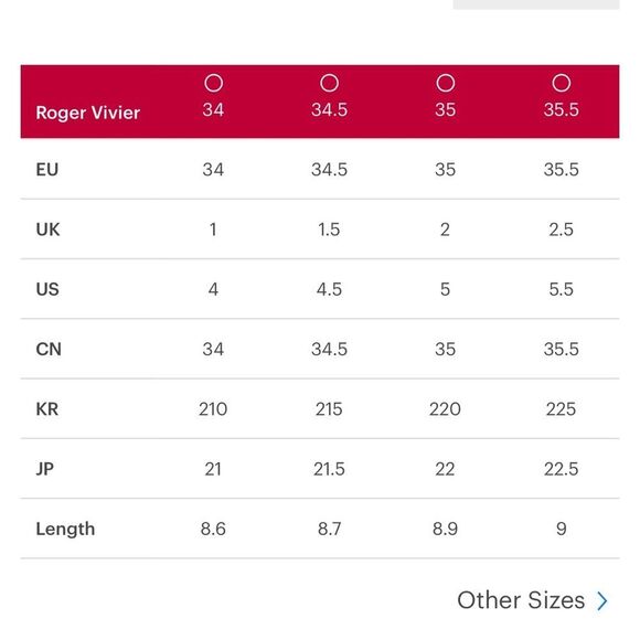 Roger Vivier Metallic Peep Toe Slingback Block Heel Sandals - Picture 13 of 13